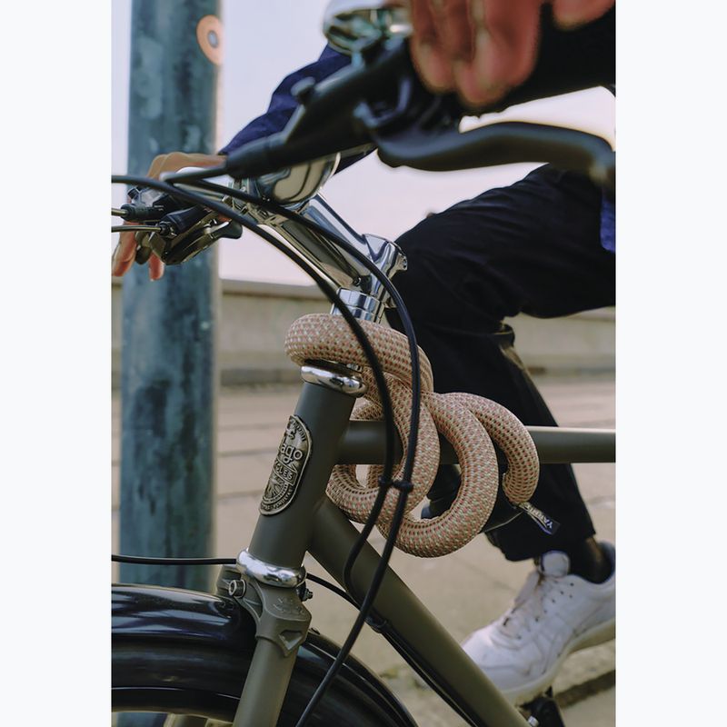 Bike lock ABUS Yarnit 4004K/110 sand stone 3