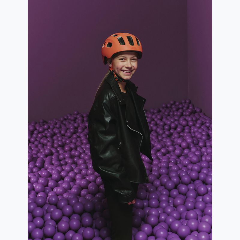 Children's bike helmet ABUS Youn-I 2.0 mono orange 7