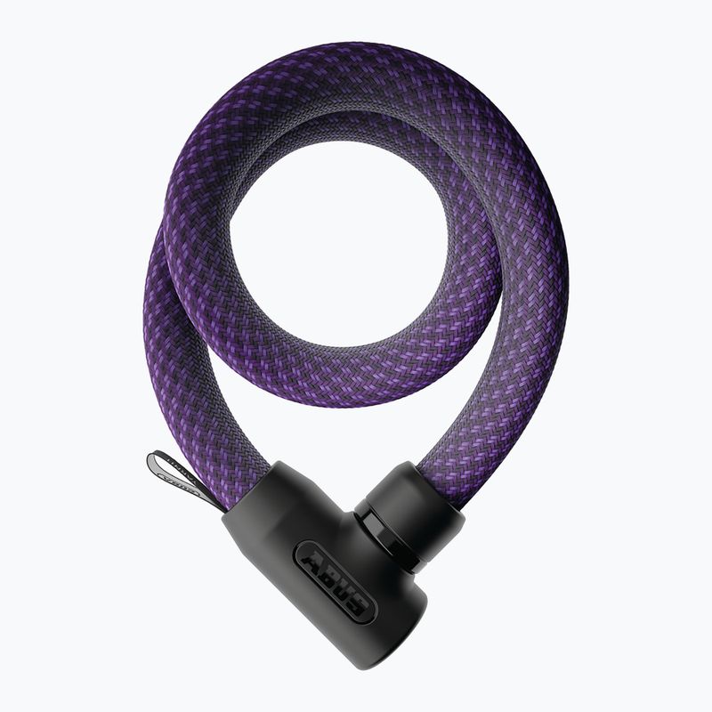 Bike lock ABUS Yarnit 4004K/110 midnight purple