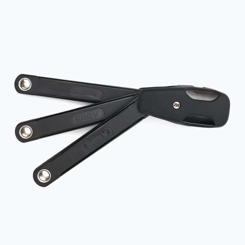 Folding bicycle lock with alarm ABUS Bordo Alarm 6000KA/90 SH black 61500 3