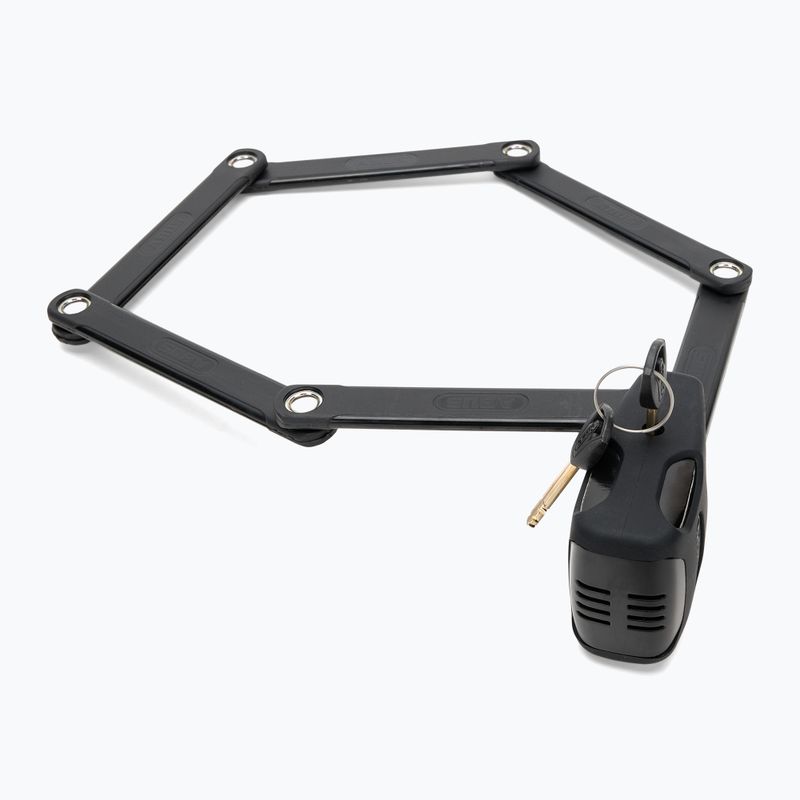 Folding bicycle lock with alarm ABUS Bordo Alarm 6000KA/90 SH black 61500 4