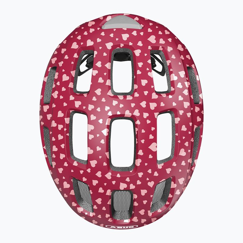 ABUS Youn-I 2.0 cherry heart children's bike helmet 4