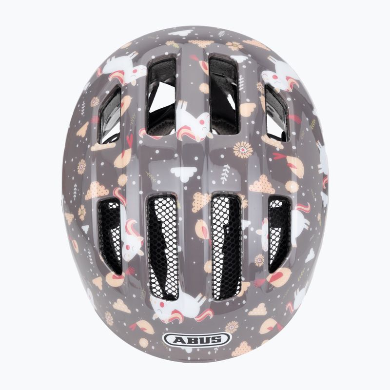 Children's bike helmet ABUS Smiley 3.0 grey horse 6
