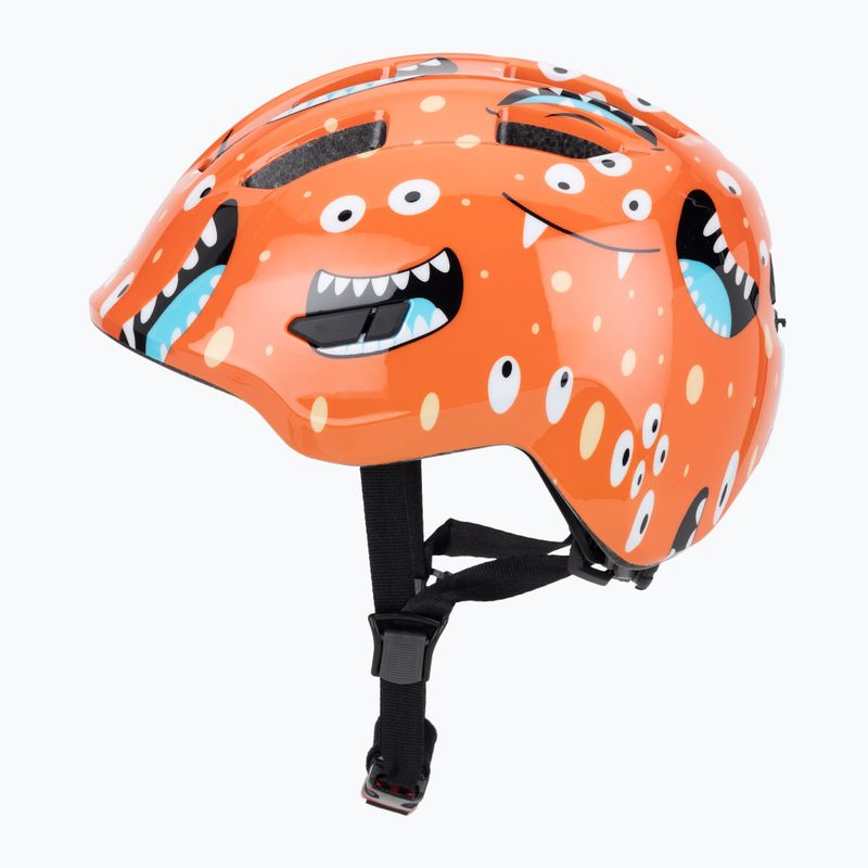 Children's bike helmet ABUS Smiley 3.0 orange monster 3