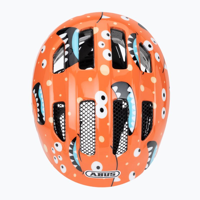 Children's bike helmet ABUS Smiley 3.0 orange monster 6