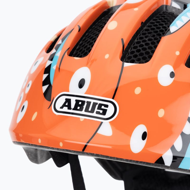 Children's bike helmet ABUS Smiley 3.0 orange monster 7