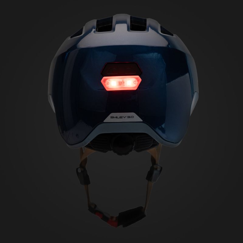 Children's bicycle helmet Smiley 3.0 ACE LED royal blue 8