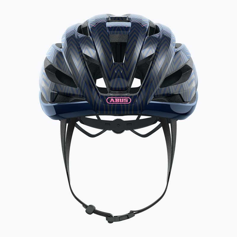 ABUS StormChaser bicycle helmet zigzag blue 4