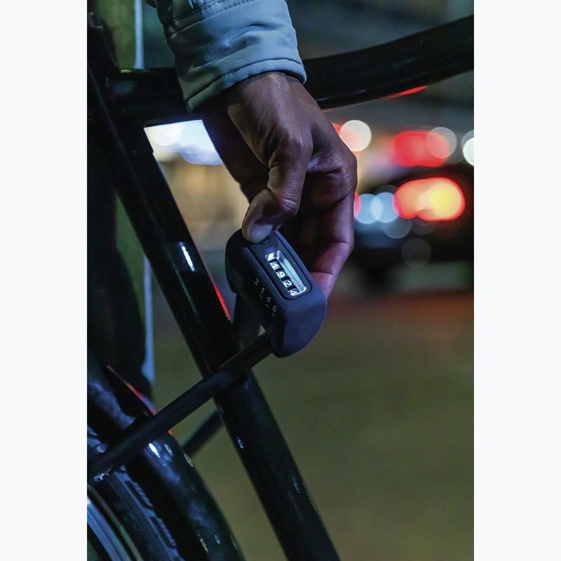 Bike lock ABUS Bordo Combo 6000C/90 LED SH black 4