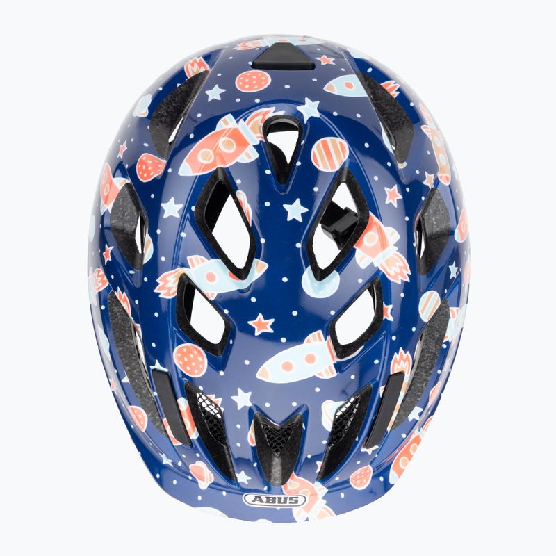 Children's bike helmet ABUS Smooty 2.0 blue space 6