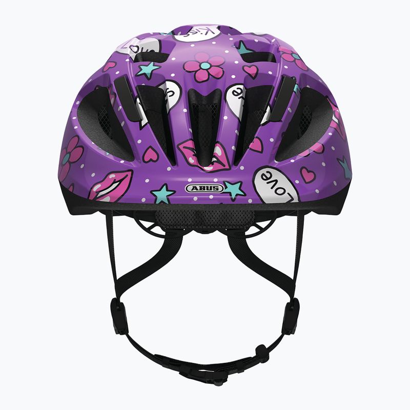 Children's bike helmet ABUS Smooty 2.0 purple kisses 2