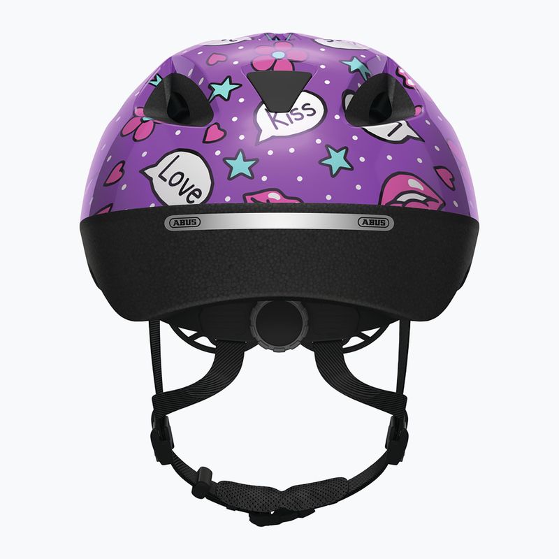Children's bike helmet ABUS Smooty 2.0 purple kisses 3