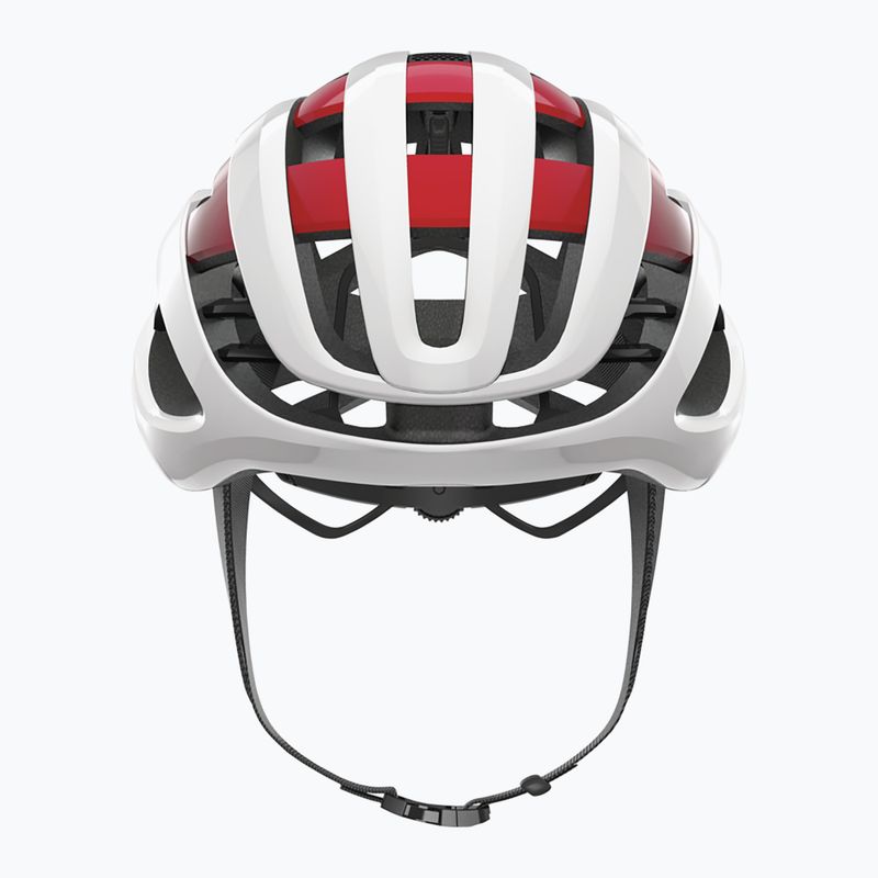 ABUS AirBreaker bicycle helmet white and red 86836 6