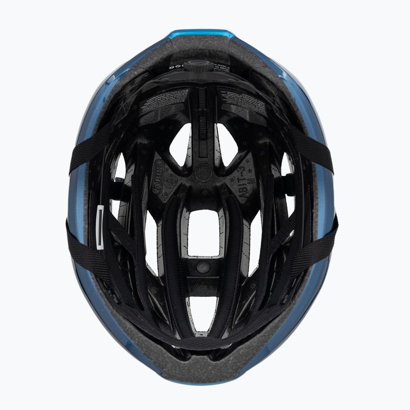 ABUS StormChaser steel blue bicycle helmet 2