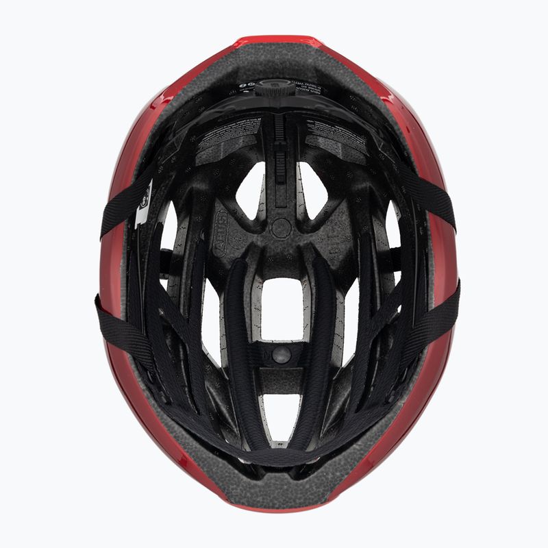 ABUS StormChaser blaze red bicycle helmet 2