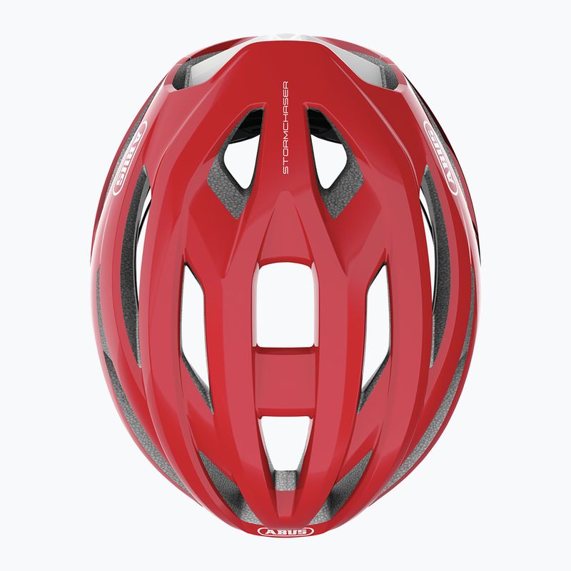 ABUS StormChaser blaze red bicycle helmet 6