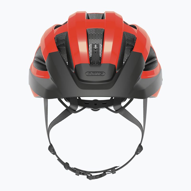 ABUS Macator shrimp orange bicycle helmet 4