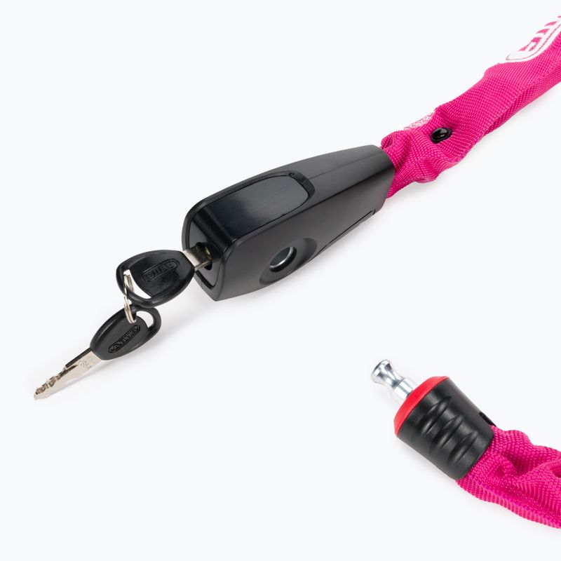 ABUS bicycle lock 6806K/85 pink 90284 3