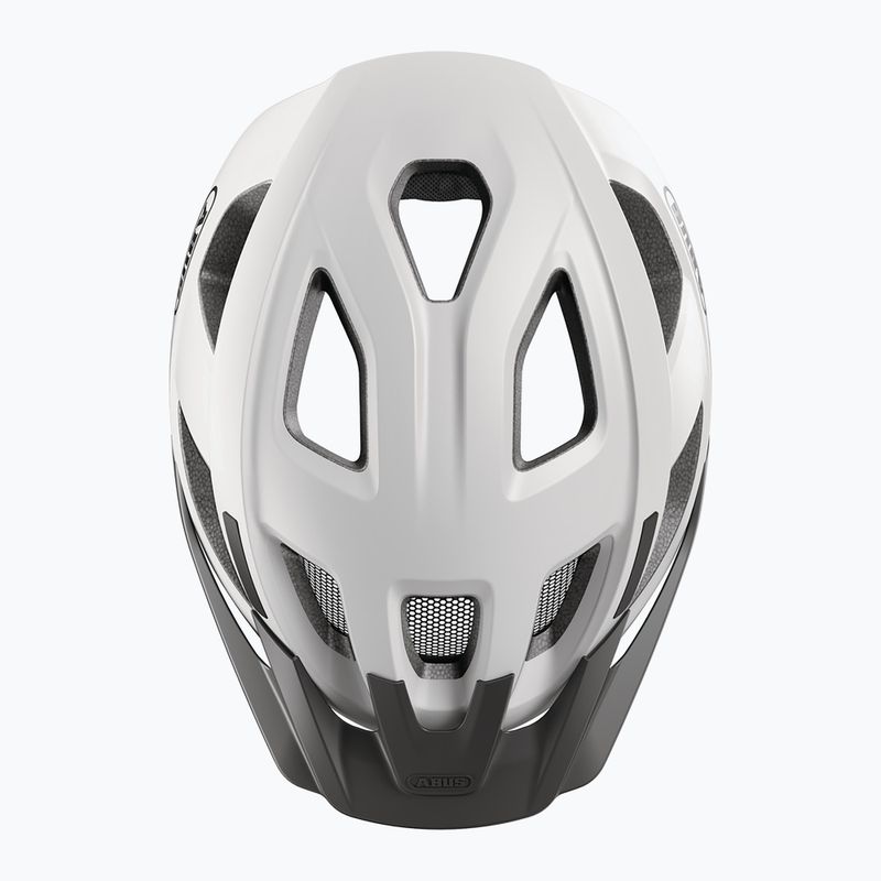 ABUS bike helmet Aduro 3.0 fleece white 4