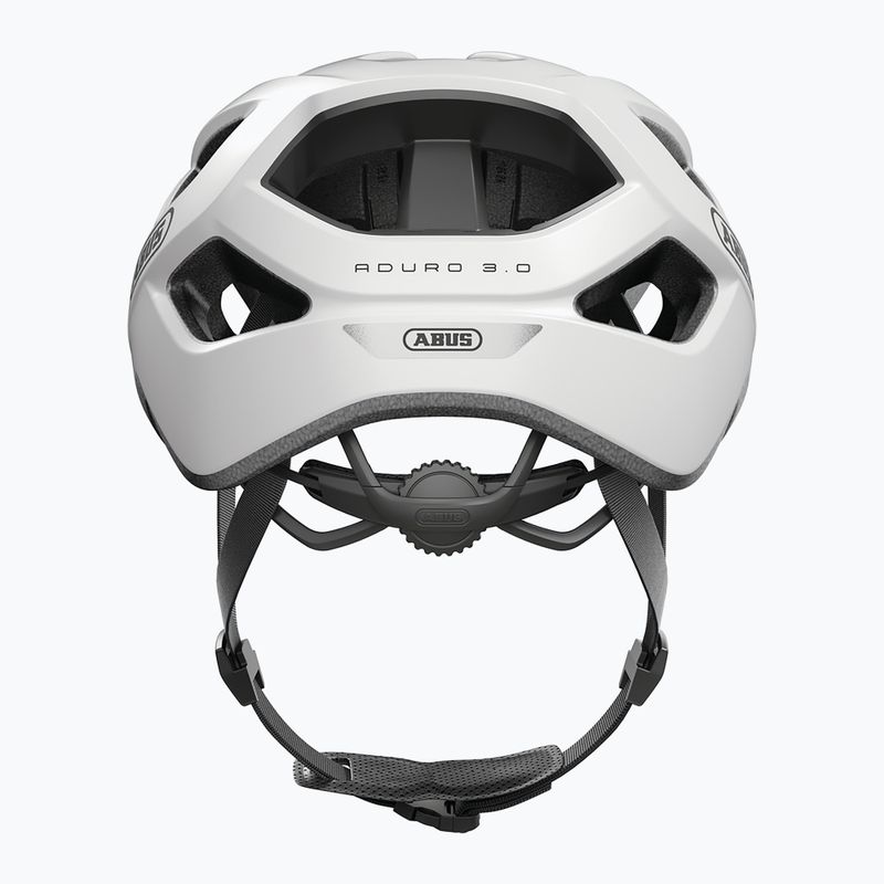 ABUS bike helmet Aduro 3.0 fleece white 7