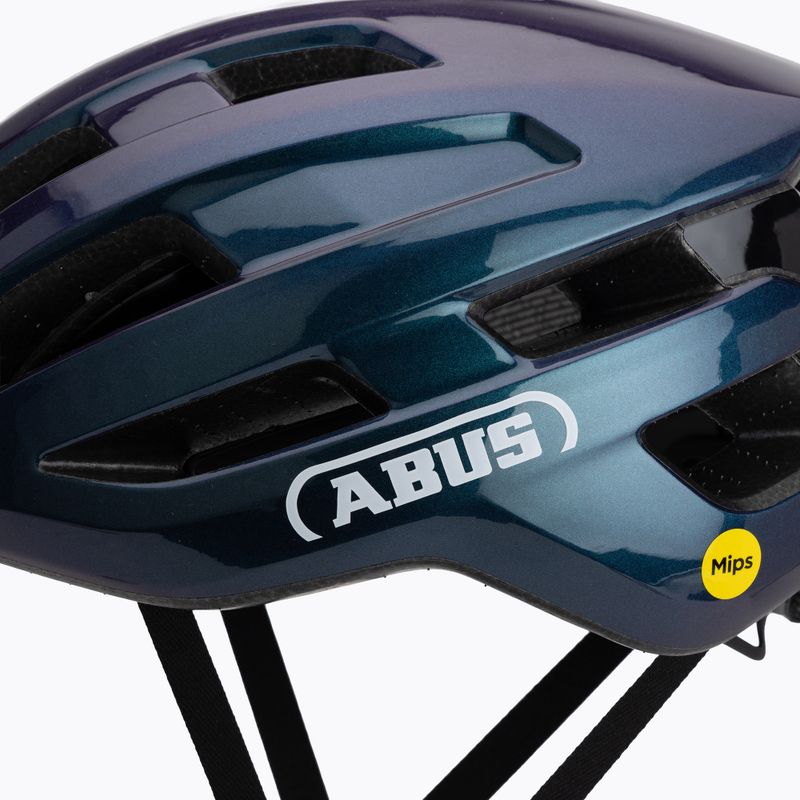 Bicycle helmet ABUS PowerDome MIPS flip flop purple 7