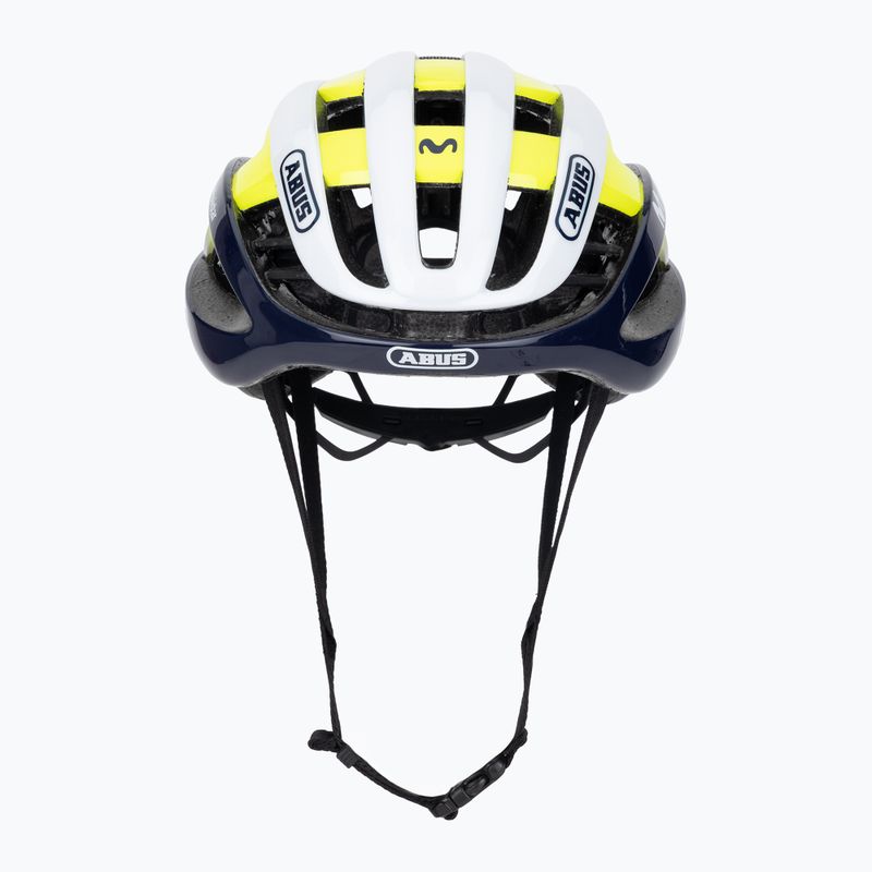 Bicycle helmet ABUS AirBreaker Movistar Team 24 navy/yellow/white 2