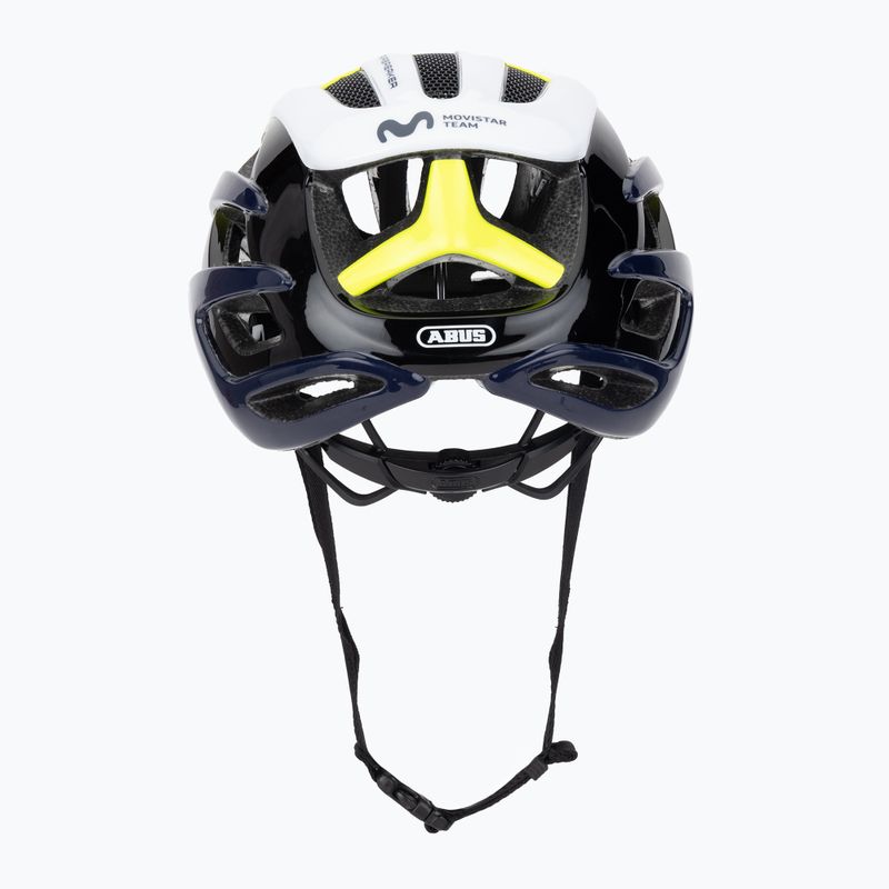 Bicycle helmet ABUS AirBreaker Movistar Team 24 navy/yellow/white 4