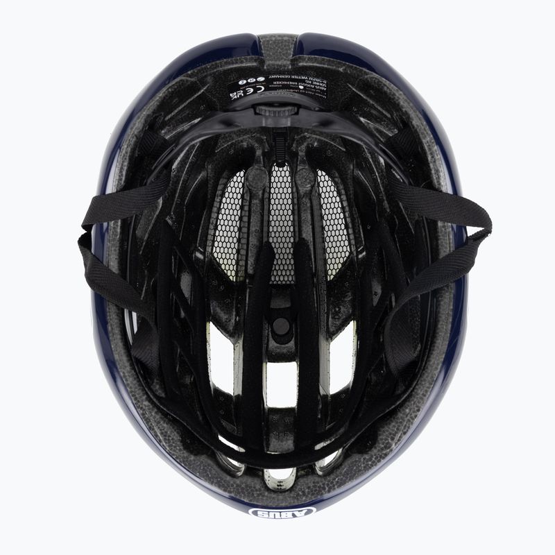 Bicycle helmet ABUS AirBreaker Movistar Team 24 navy/yellow/white 5