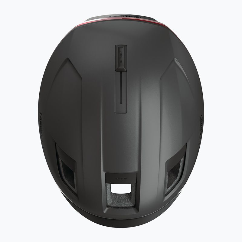 Bicycle helmet with indicators ABUS Hyp-E volcano titan 7