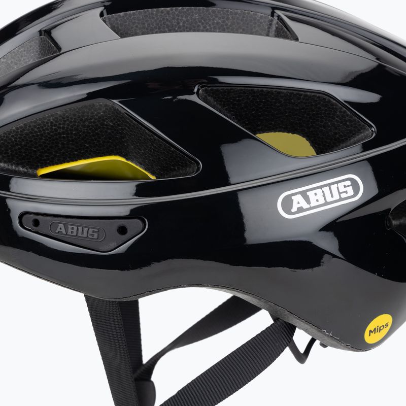 Bike helmet ABUS Macator Mips shiny black 7