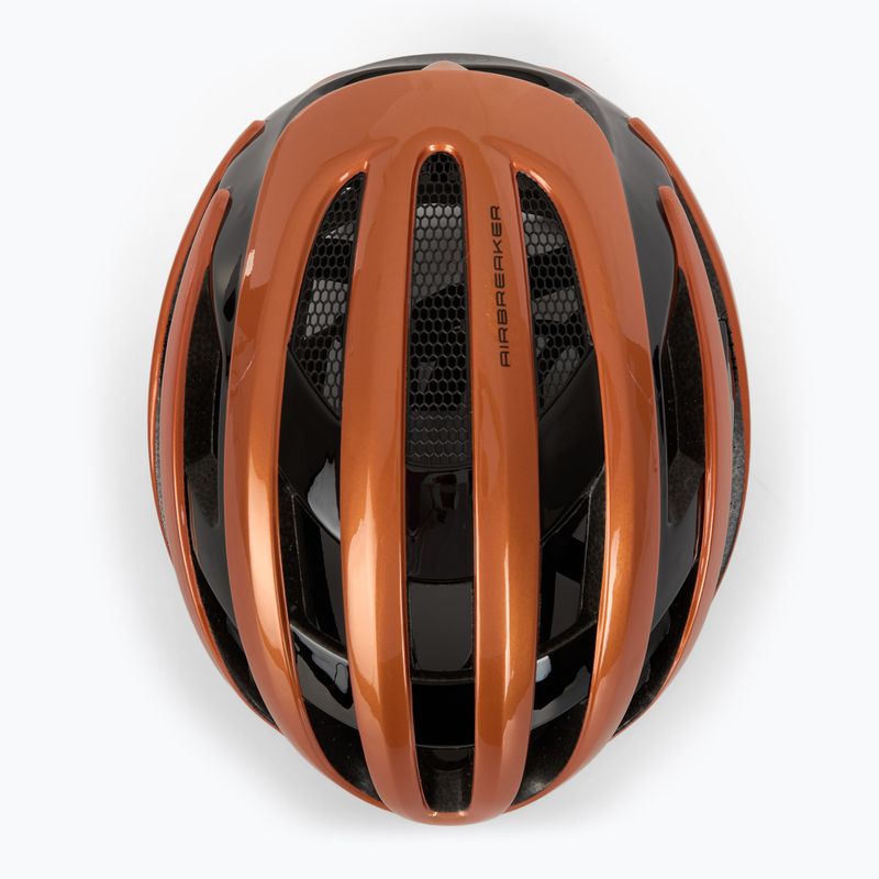 Bicycle helmet ABUS AirBreaker goldfish orange 6