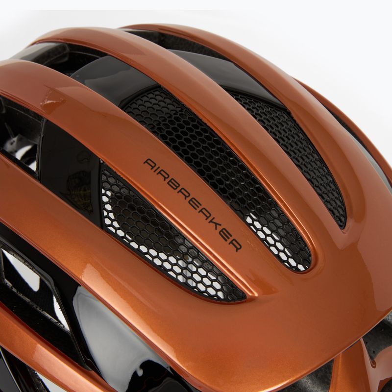 Bicycle helmet ABUS AirBreaker goldfish orange 7