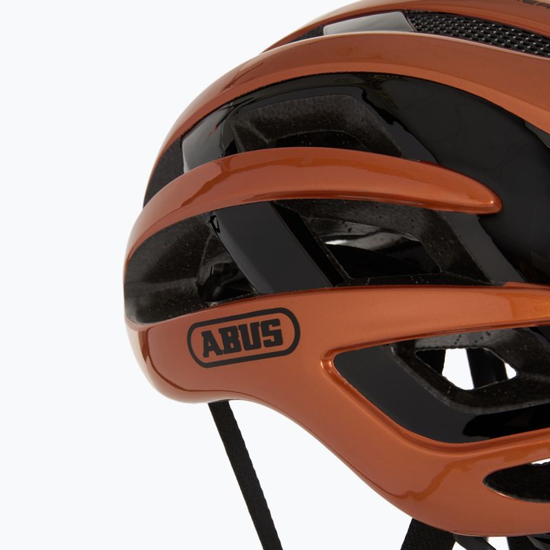 Bicycle helmet ABUS AirBreaker goldfish orange 8