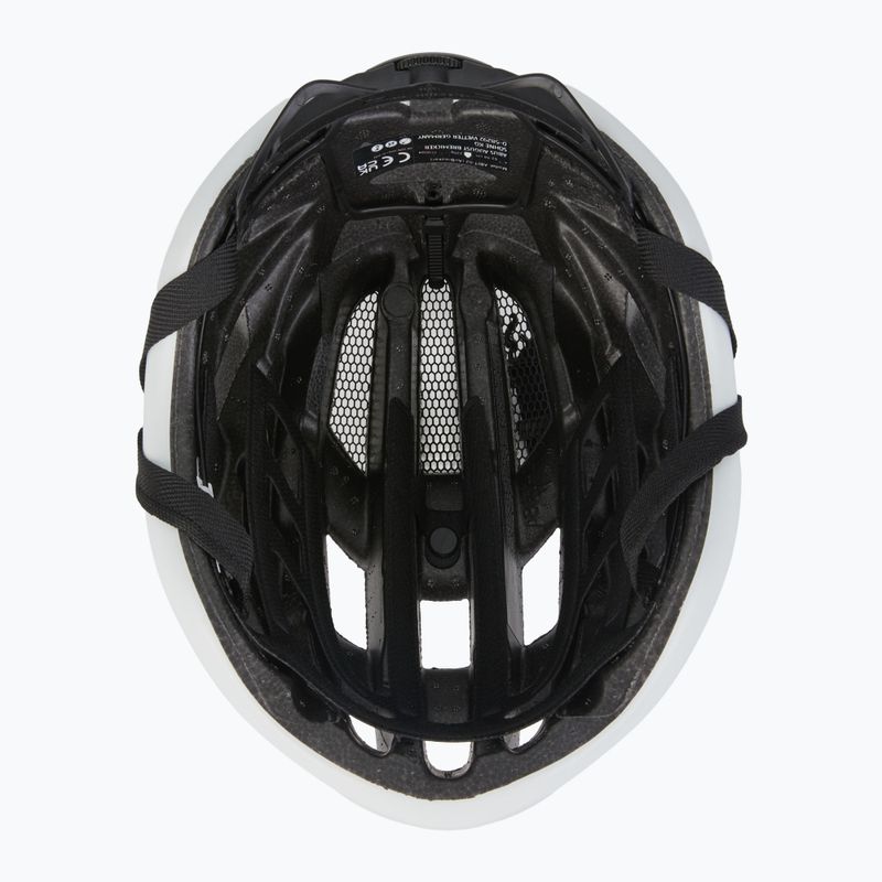 Bicycle helmet ABUS AirBreaker fleece white matt 5