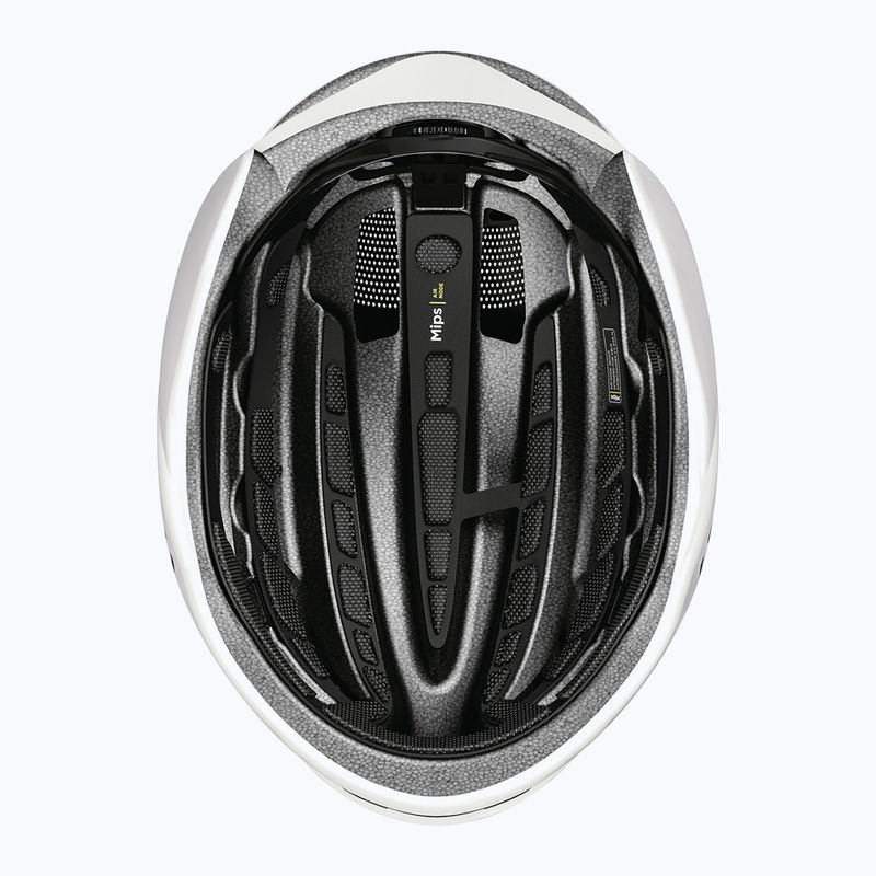 ABUS bike helmet Gamechanger 2.0 MIPS shiny white 6