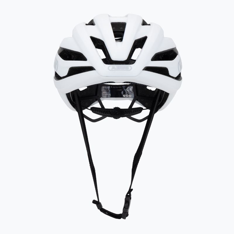 Bicycle helmet ABUS StormChaser Ace fleece white 2