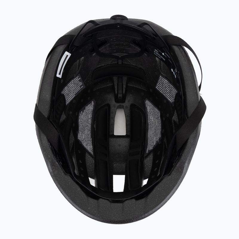 Bicycle helmet ABUS Wingback fleece white 5