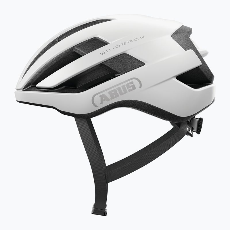 Bicycle helmet ABUS Wingback fleece white 2