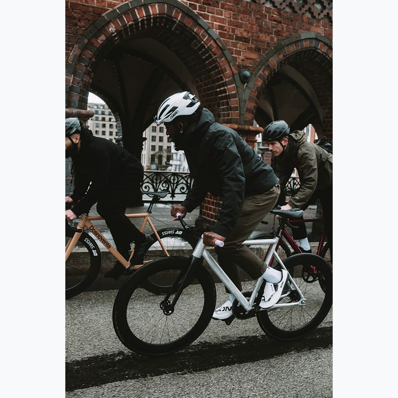 Bicycle helmet ABUS Wingback fleece white 6