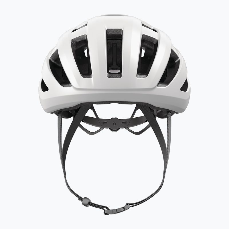 Bicycle helmet ABUS PowerDome fleece white 3