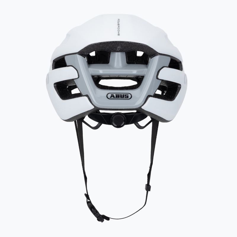 Bicycle helmet ABUS PowerDome fleece white 4