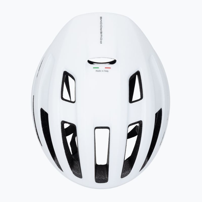 Bicycle helmet ABUS PowerDome fleece white 6
