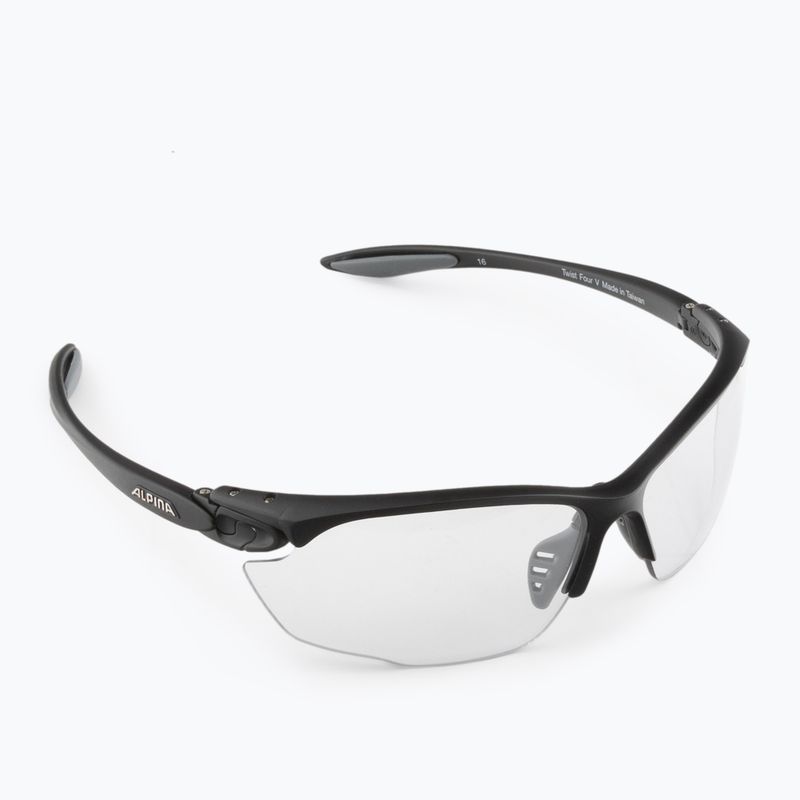 Bicycle goggles Alpina Twist Four V black matte/black