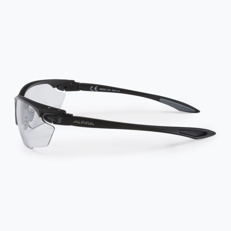 Bicycle goggles Alpina Twist Four V black matte/black 4