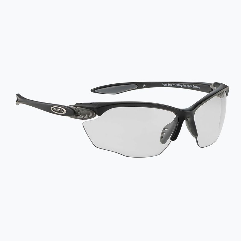 Bicycle goggles Alpina Twist Four V black matte/black 6