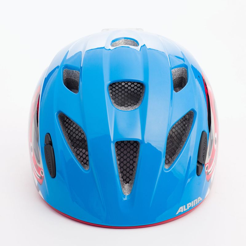 Children's bicycle helmet Alpina Ximo Flash red car 2