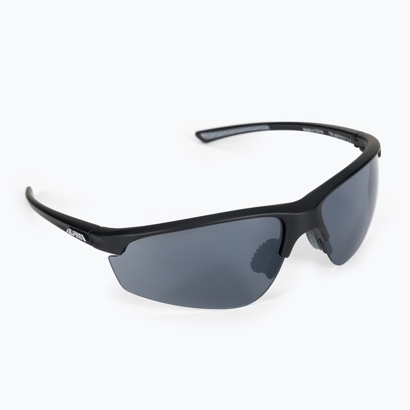 Bicycle goggles Alpina Tri-Effect 2.1 black matte/black mirror/clear/orange mirr