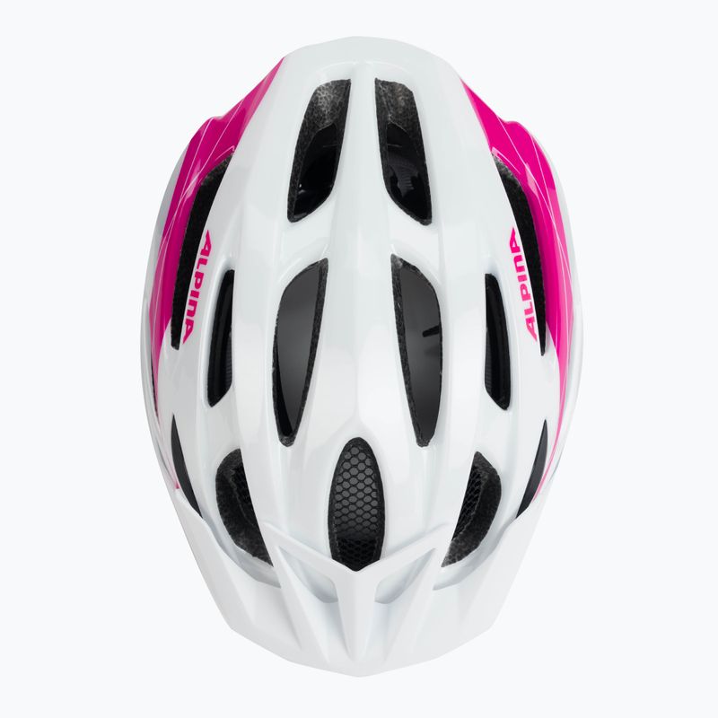 Bicycle helmet Alpina MTB 17 white/pink 6