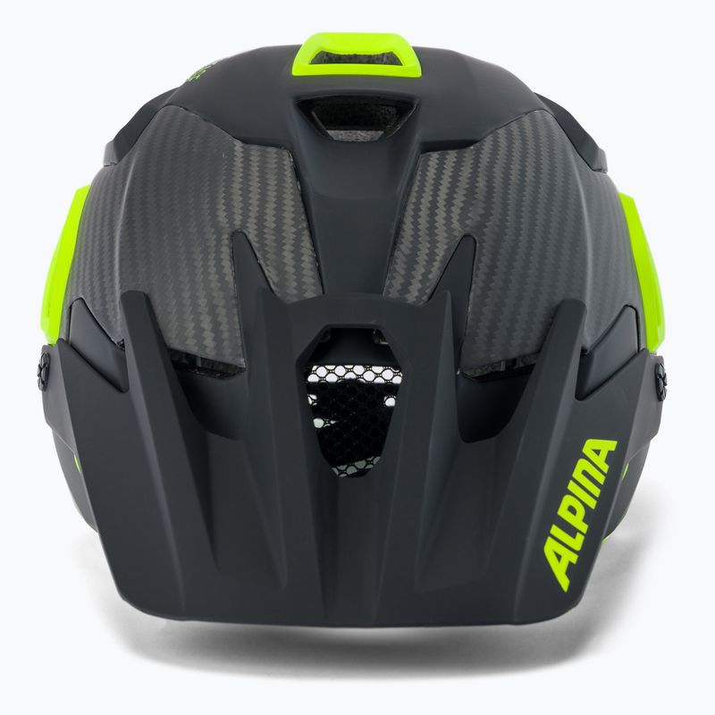 Bicycle helmet Alpina Rootage black neon/yellow 2