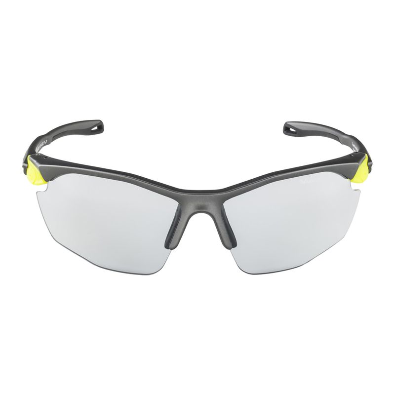 Bicycle goggles Alpina Twist Five Hr V tin matt neon yellow/black 7